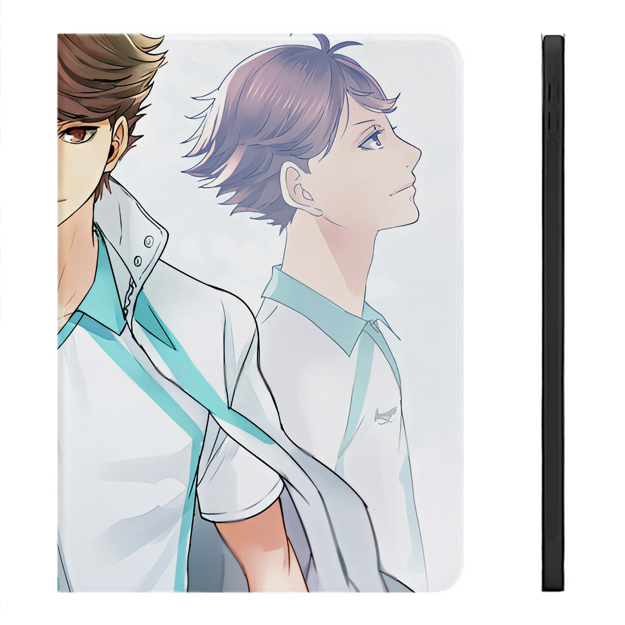 （画像用） ハイキュー!! Haikyu!! IPadケース ペンホルダー付き ブックスタイルデザイン